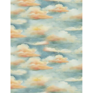 100% Cotton - Glorious Fall - 33910-418 - Sky Day Blue - Nancy Mink - 44 in wide