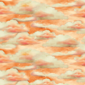 100% Cotton - Glorious Fall - 33910-818 - Sky Day Sunset - Nancy Mink - 44 in wide