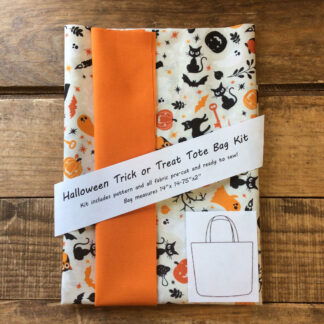 Pumpkins and Potions Halloween Tote Bag - 14in x 14.75in x 2in