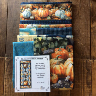 Quilt Kit - Glorious Fall Door Banner Quilt Kit -27in x 64.5in each