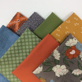 Fat Quarter Bundle - Suzy Quilts Fat Quarter Bundle Autumn -  8 fat quarters - cotton