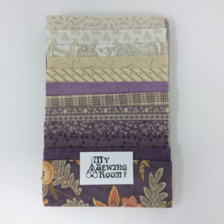 FB - Wild Orchid Purples - Curated Fabric Bundle - 12 unique .15m strips of fabric