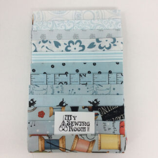 FB -  Sewing Notions 2 - Curated Fabric Bundle - 12 unique .15m strips of fabric