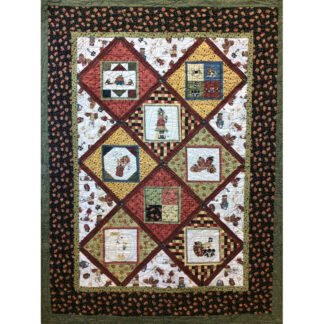 Quilt Sample - Halloween Lap Quilt - 46" x 60"