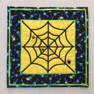 Quilt Sample - Spider Web - 17" x17"
