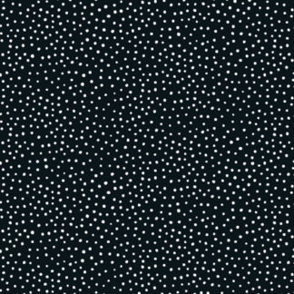 100% Cotton - Happiest Dots - 304061-5 - Black - RJR Sudio for RJR Fabrics