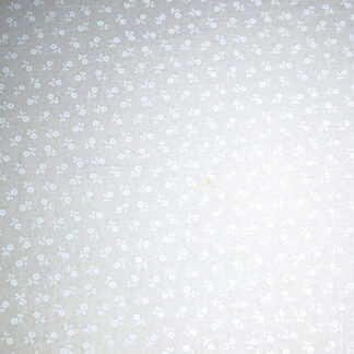 100% Cotton Fabric - Muslin Prints - 001250 - 010 - White - Tone on Tone