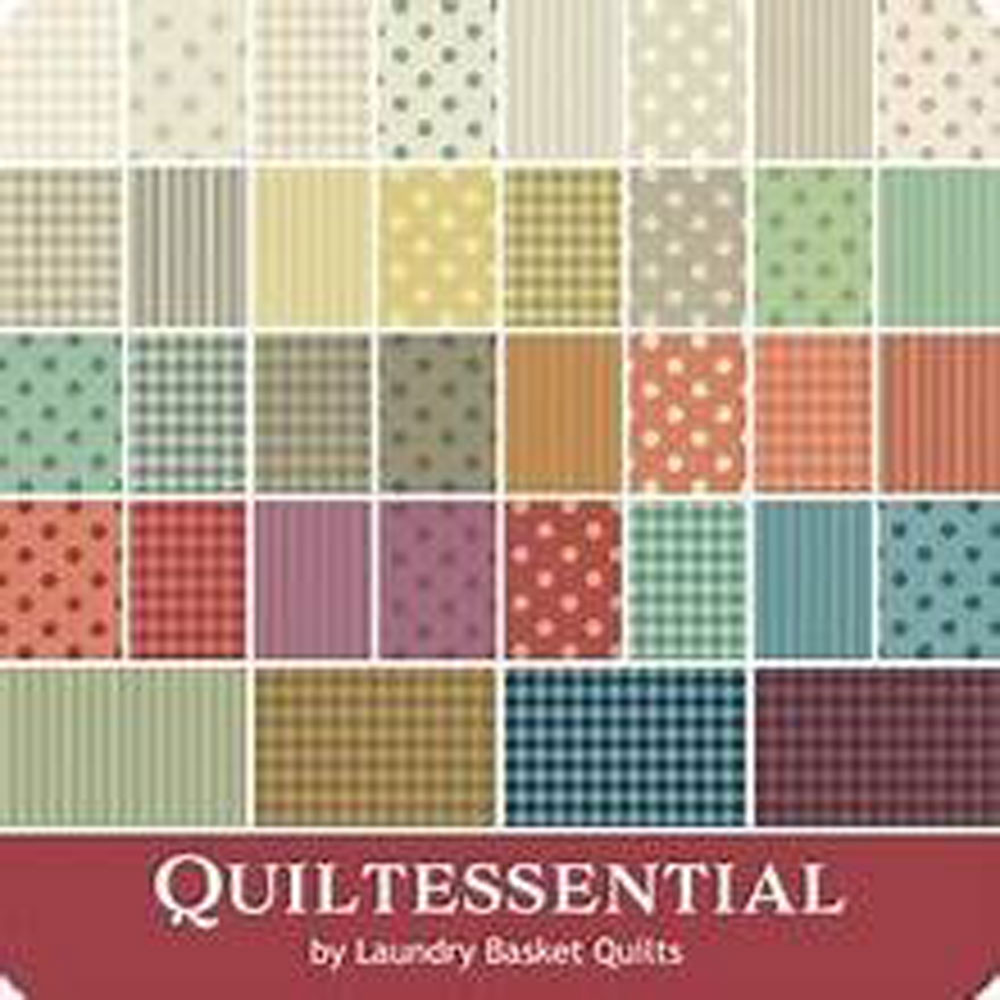 Precut Bundle - Quiltessential Charm Pack - 5 " x 5" Square - 42 pcs - Edyta Sitar