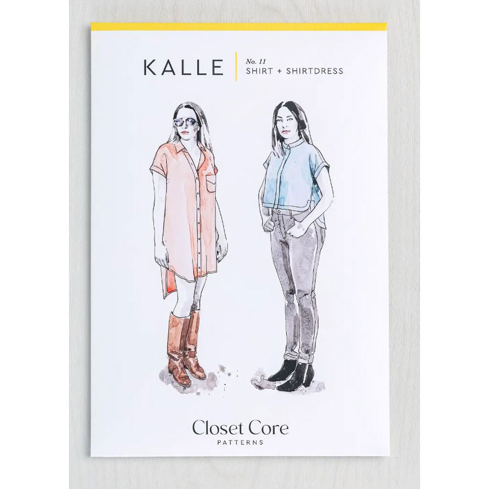 Closet Core Patterns - Sewing Pattern - 011KAL - Kalle Shirt + Shirtdress