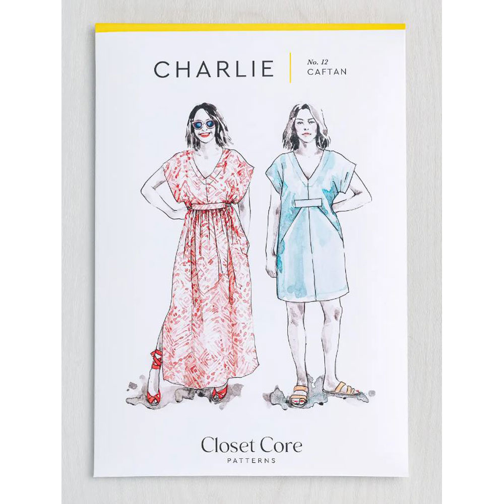 Closet Core Patterns - Sewing Pattern - 012CHA - Charlie Caftan