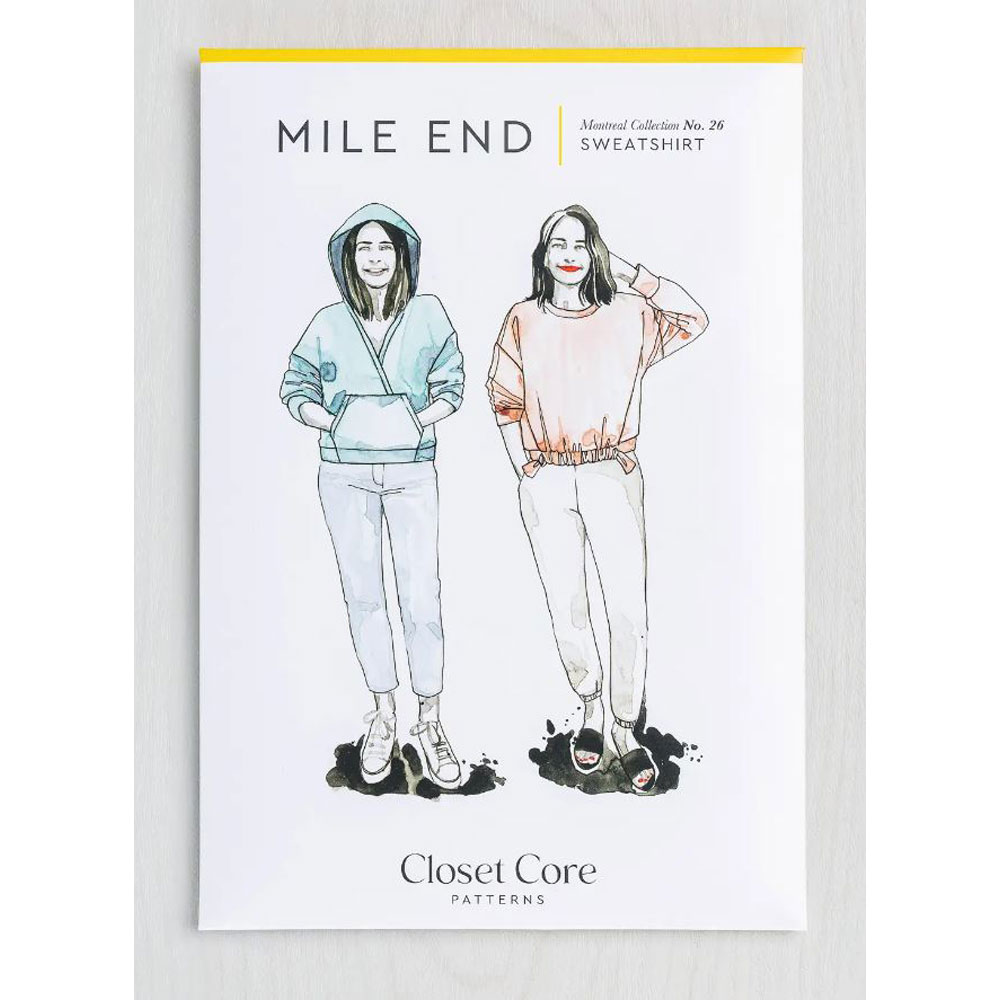 Closet Core Patterns - Sewing Pattern - 026MIL - Mile End Sweatshirt