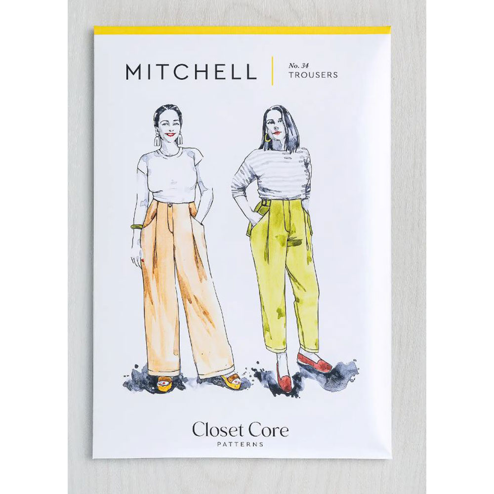 Closet Core Patterns - Sewing Pattern - 034MIT - Mitchell Trousers