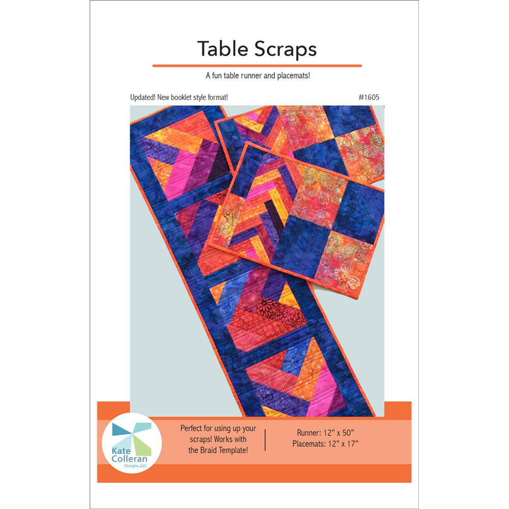 Pattern - Table Scraps - Kate Colleran Designs