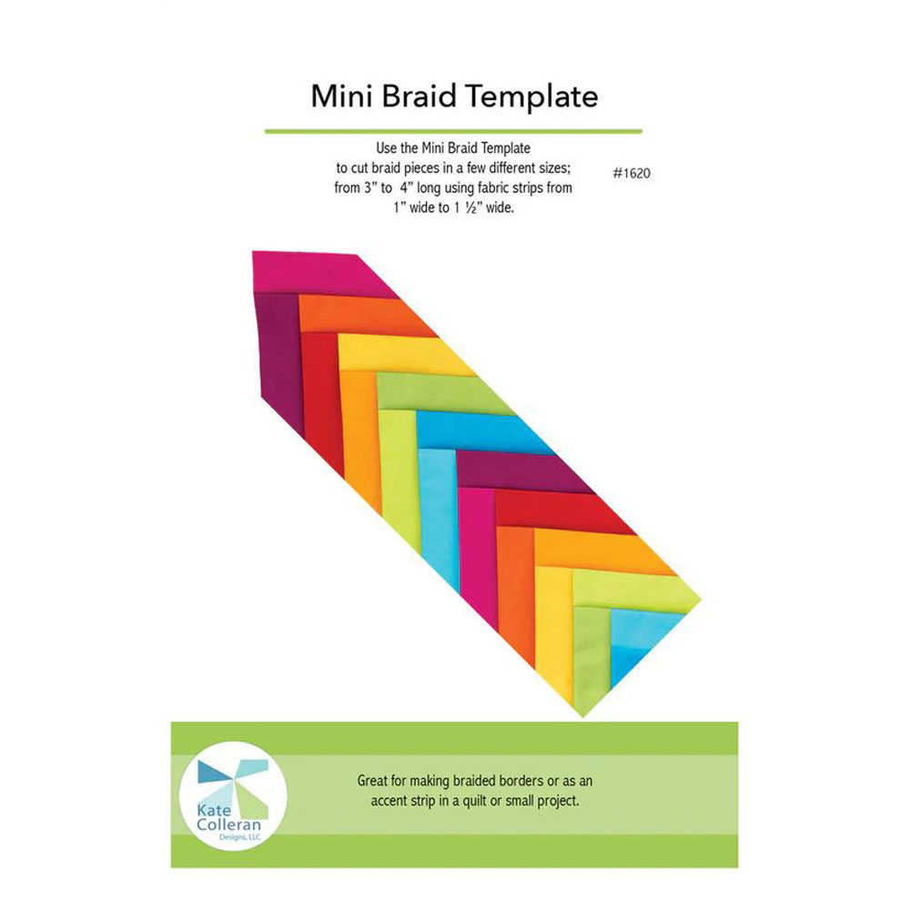 Mini Braid Template - 1620 - Kate Colleran Designs