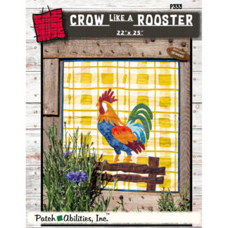 Patch Abilities - Pattern - P333 - Crow Like A Rooster