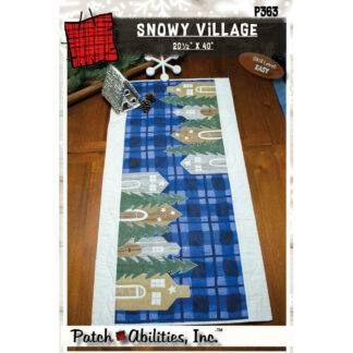 Patch Abilities - Pattern - P363 - Snowy Village Runner