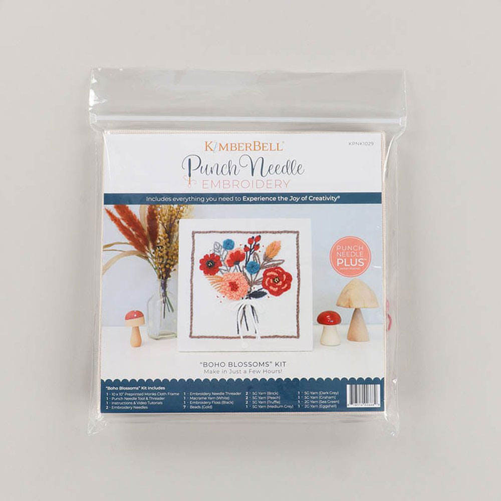 Kimberbell - Punch Needle Kit - KPNK1029 - Boho Blossoms