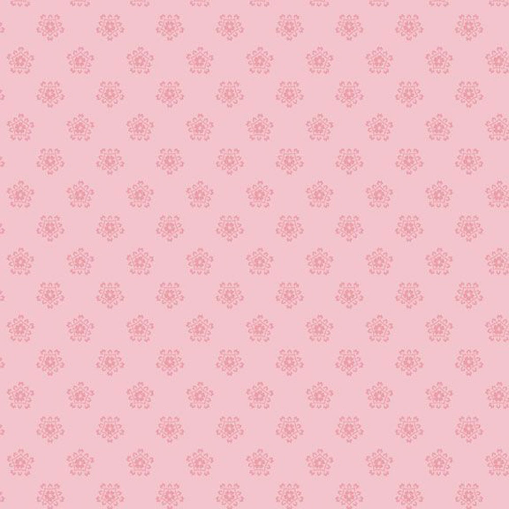100% Cotton - Cottage Lace (Crochet Flower) - R261469D - Pink - Kellie Beckwith - 44 in wide