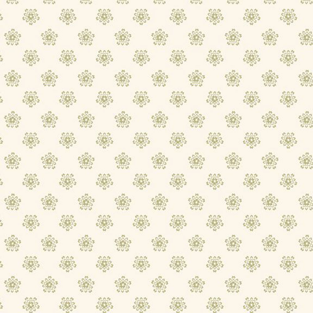 100% Cotton - Cottage Lace (Crochet Flower) - R261469D - Cream - Kellie Beckwith - 44 in wide