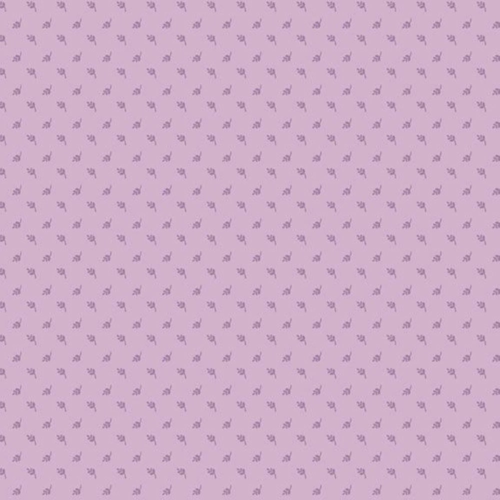 100% Cotton - Cottage Lace (Mini Leaf) - R261470D - Lilac - Kellie Beckwith - 44 in wide