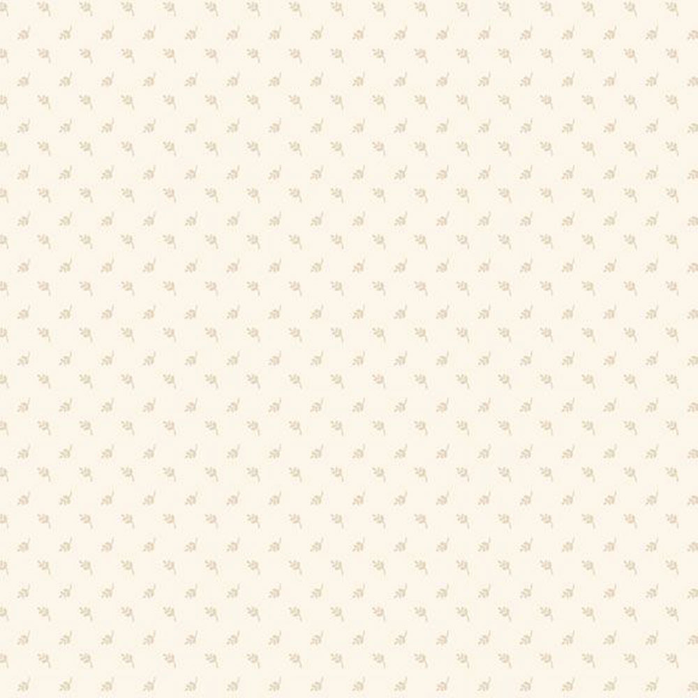 100% Cotton - Cottage Lace (Mini Leaf) - R261470D - Cream - Kellie Beckwith - 44 in wide