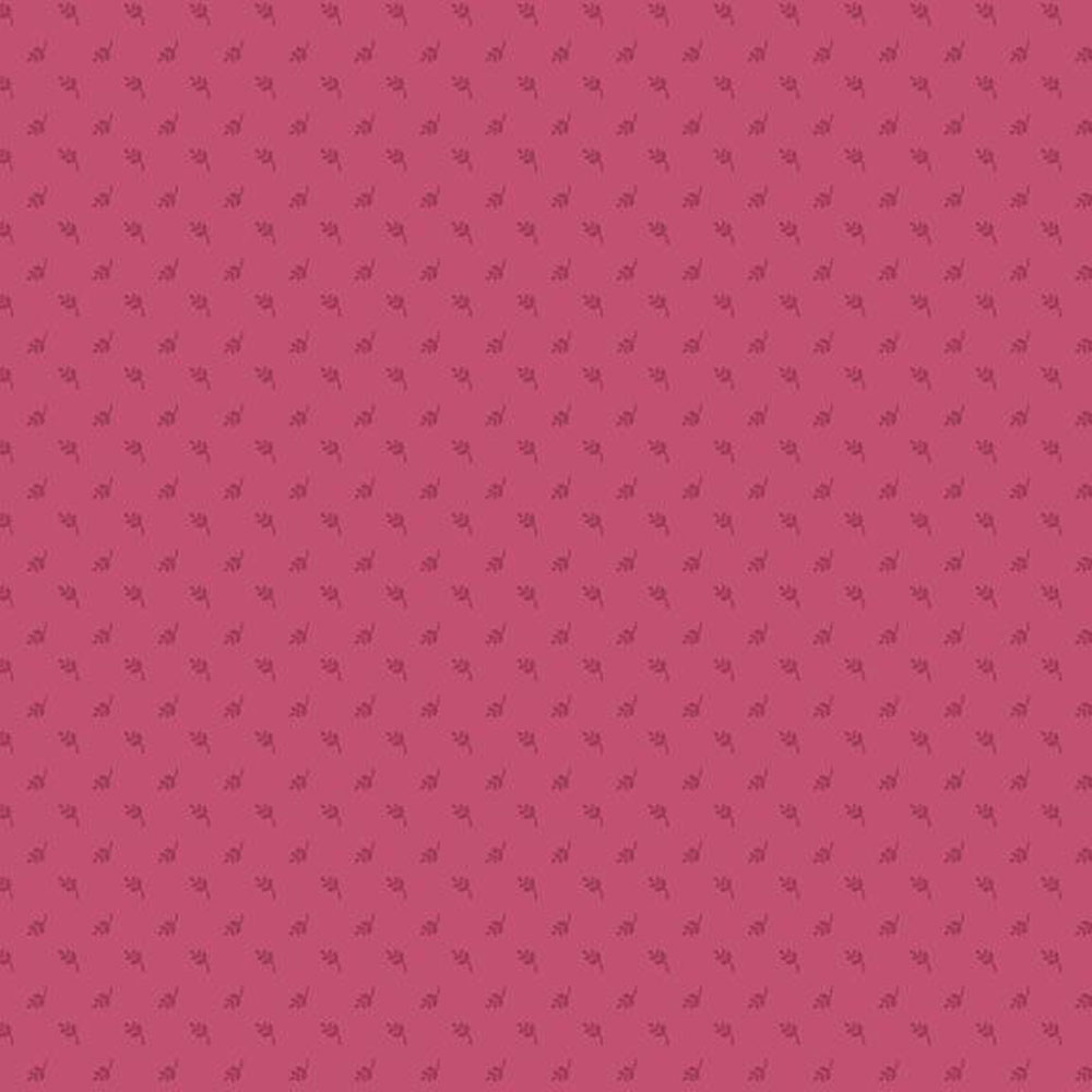 100% Cotton - Cottage Lace (Mini Leaf) - R261470D - Red - Kellie Beckwith - 44 in wide