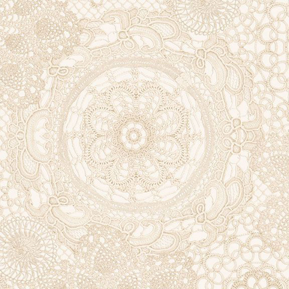 100% Cotton - Cottage Lace (Crochet Connection) - MFQB251387 - Cream - Kellie Beckwith - 108"