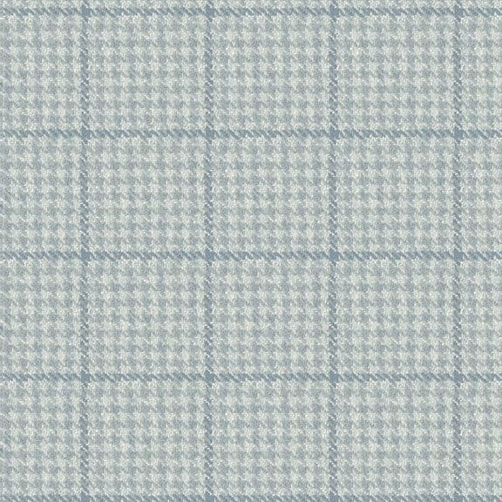 100% Wool - Lanacot Textures - Stash Happy (Houndstooth Plaid) - MFW381224 - Sky - Jeni Gaston - 44 in wide