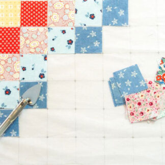 Easy Piecing Grid Pre-Cut - 6 Panels - 2 Inch Finished - TenSisters Handicraft