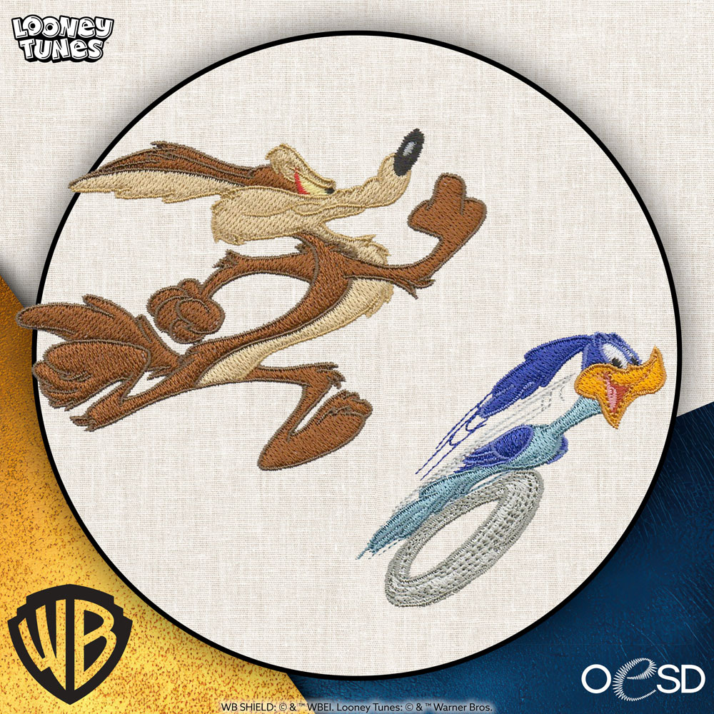 OESD - Embroidery Design - Classic Road Runner
