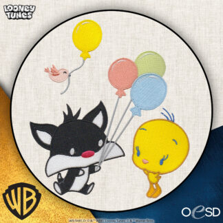 OESD - Embroidery Design - Looney Tunes Chibi Scenes