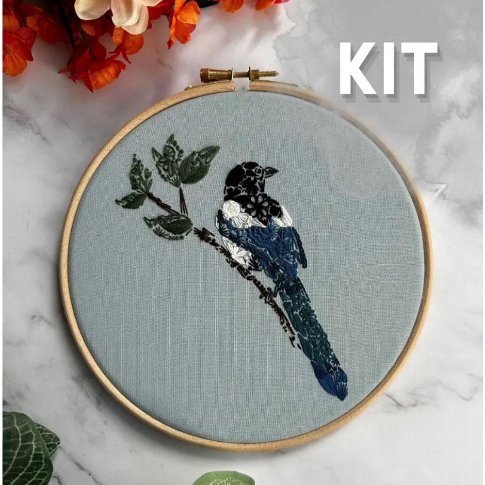 Nest Embirdery - Embroidery Kit - Mister Magpie