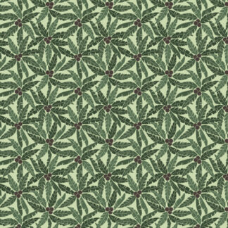 100% Cotton - Rising Sun (Palm Tree) - 304292-13 - Green - Loes Van Oosten
