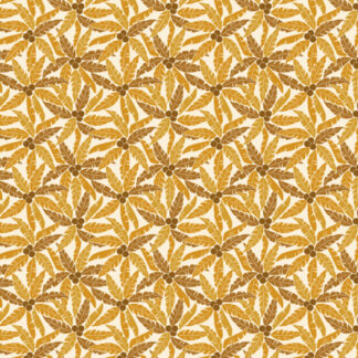 100% Cotton - Rising Sun (Palm Tree) - 304292-15 - Golden - Loes Van Oosten