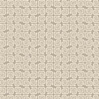 100% Cotton - Rising Sun (Winding Snake) - 304292-24 - Shadow - Loes Van Oosten