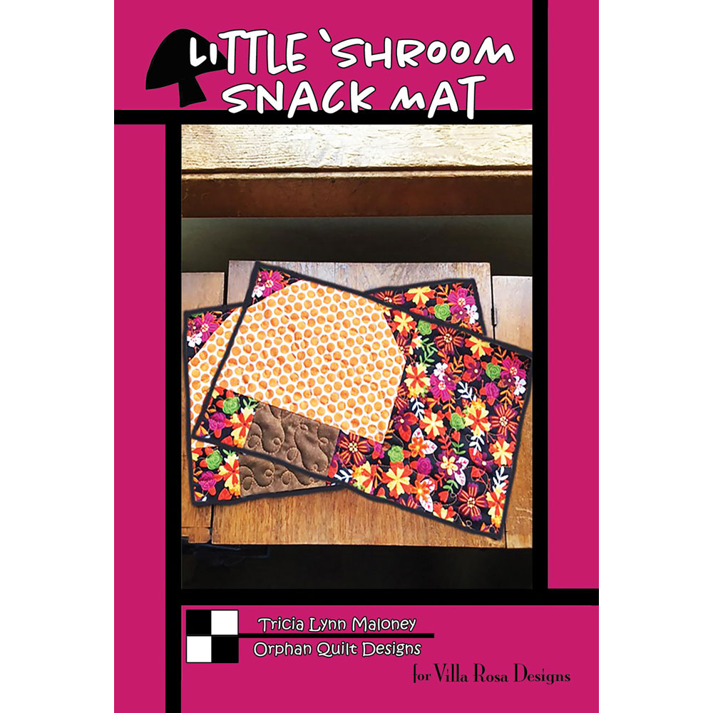 Patterns - Little 'Shroom Snack Mat - Villa Rosa Designs
