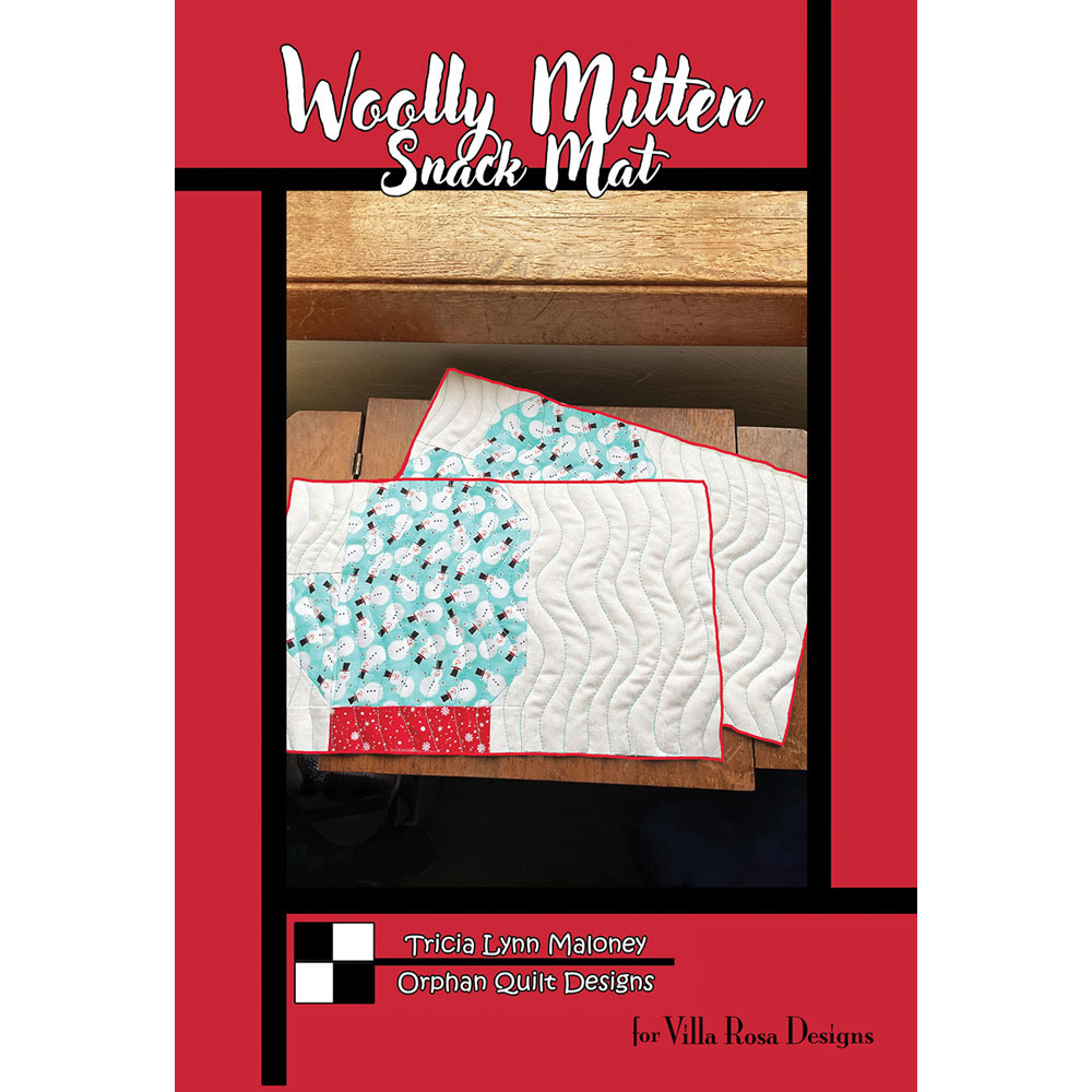 Patterns - Woolly Mitten Snack Mat - Villa Rosa Designs
