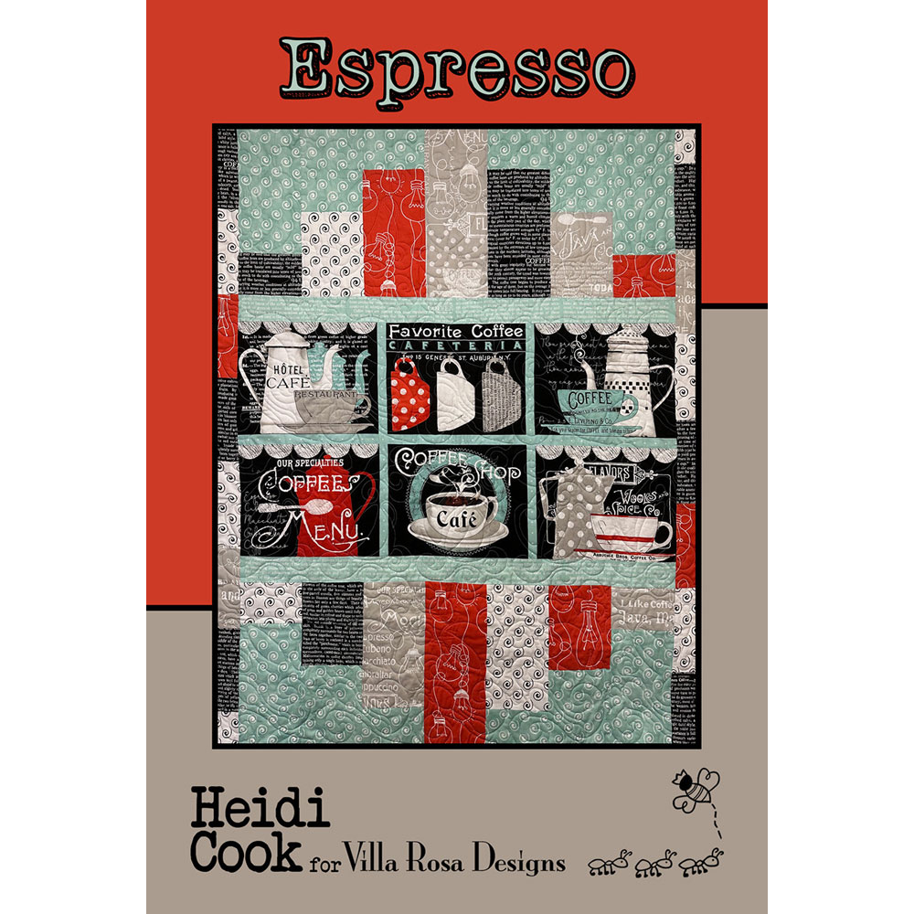 Patterns - Espresso - Villa Rosa Designs