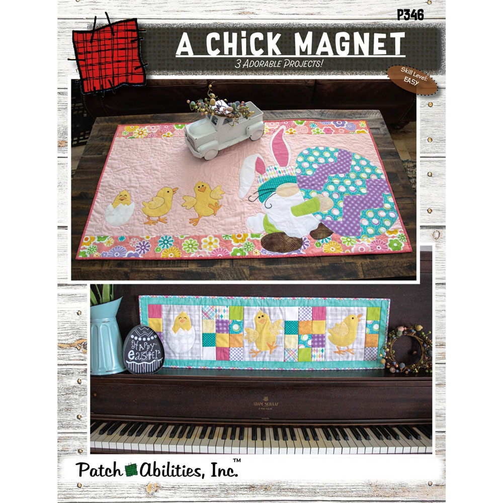 Patch Abilities - Pattern - P346 - A Chick Magnet