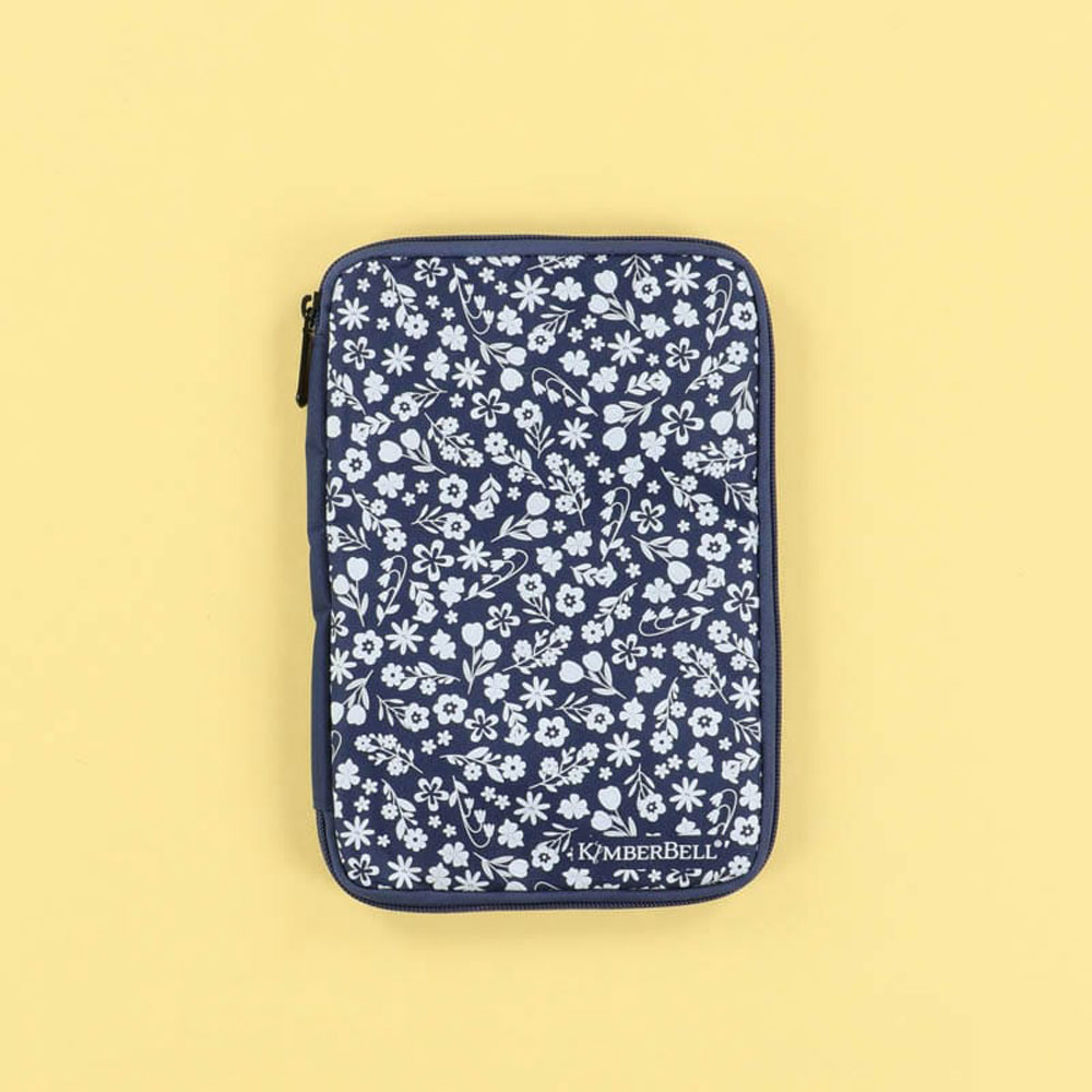 Kimberbell - KDMR173 - Navy - Floral USB Case