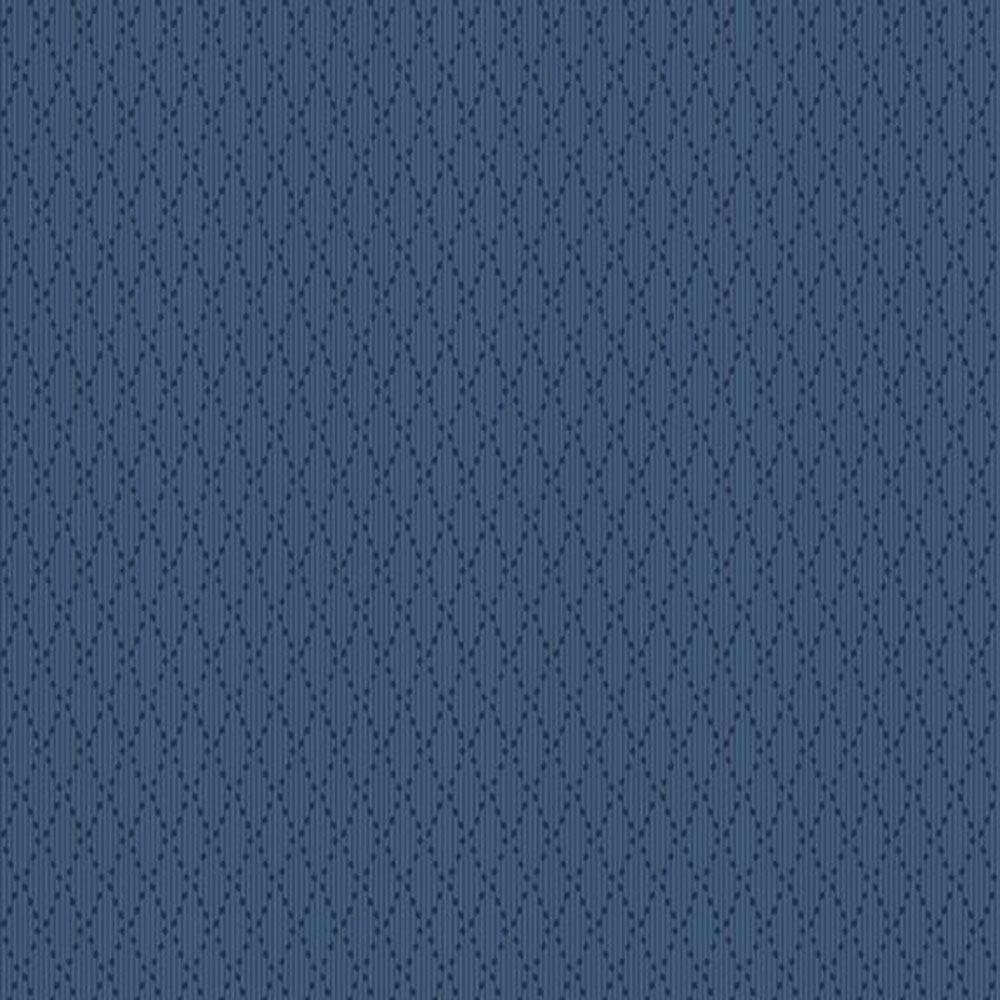 100% Cotton - Middleboro Road (Diamond) - R581564D - Navy - Suzi Smith - 44 in wide