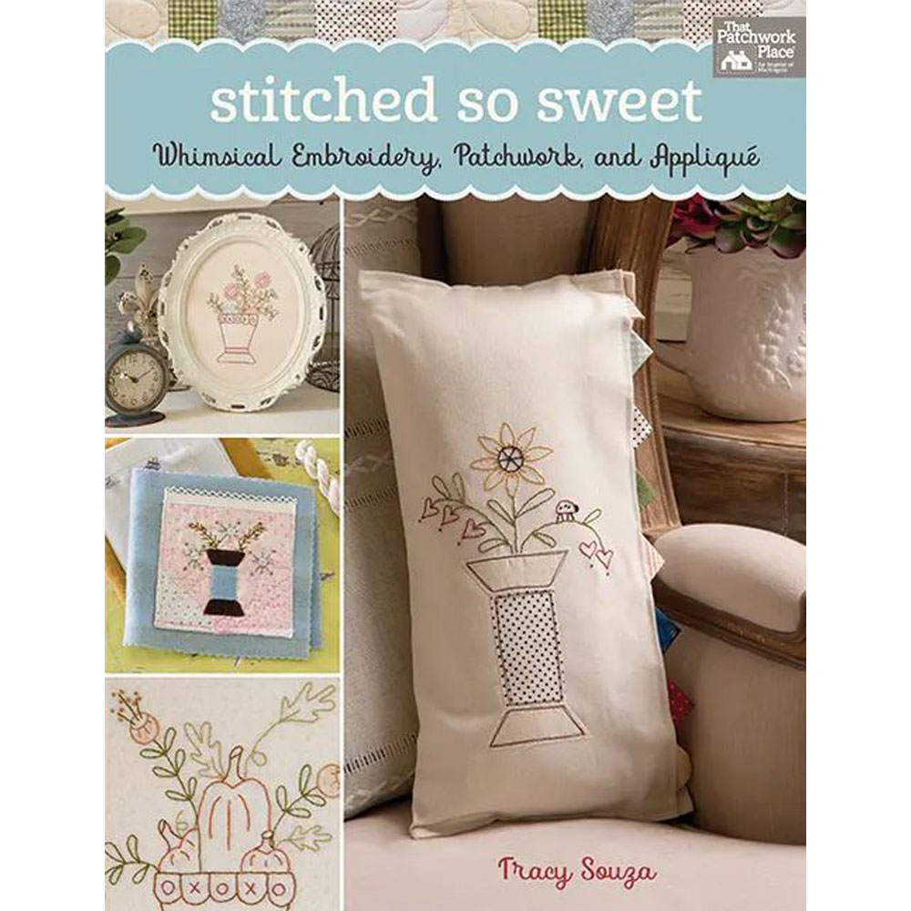 Book - Tracy Souza - Stitched So Sweet: Whimsical Embroidery