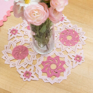 OESD - Embroidery Design - Freestanding Buildable Flower Doilies