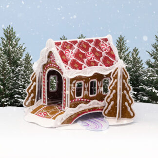 OESD - Embroidery Design - Gingerbread Village - Freestanding Bridge