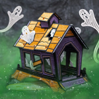 OESD - Embroidery Design - Haunted Village - Freestanding Bridge