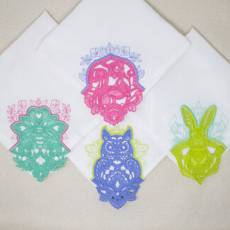 OESD - Embroidery Design - Lace Corners by Tula Pink