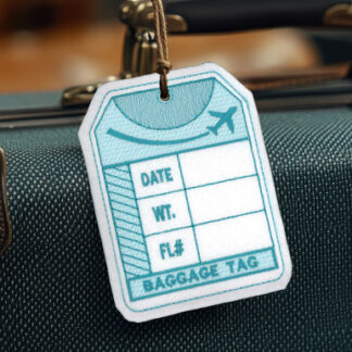 OESD - Embroidery Design - Vintage Baggage Tags