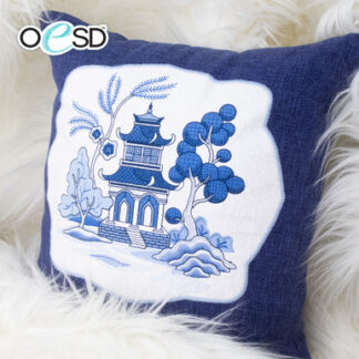 OESD - Embroidery Design - Blue Willow Gardens