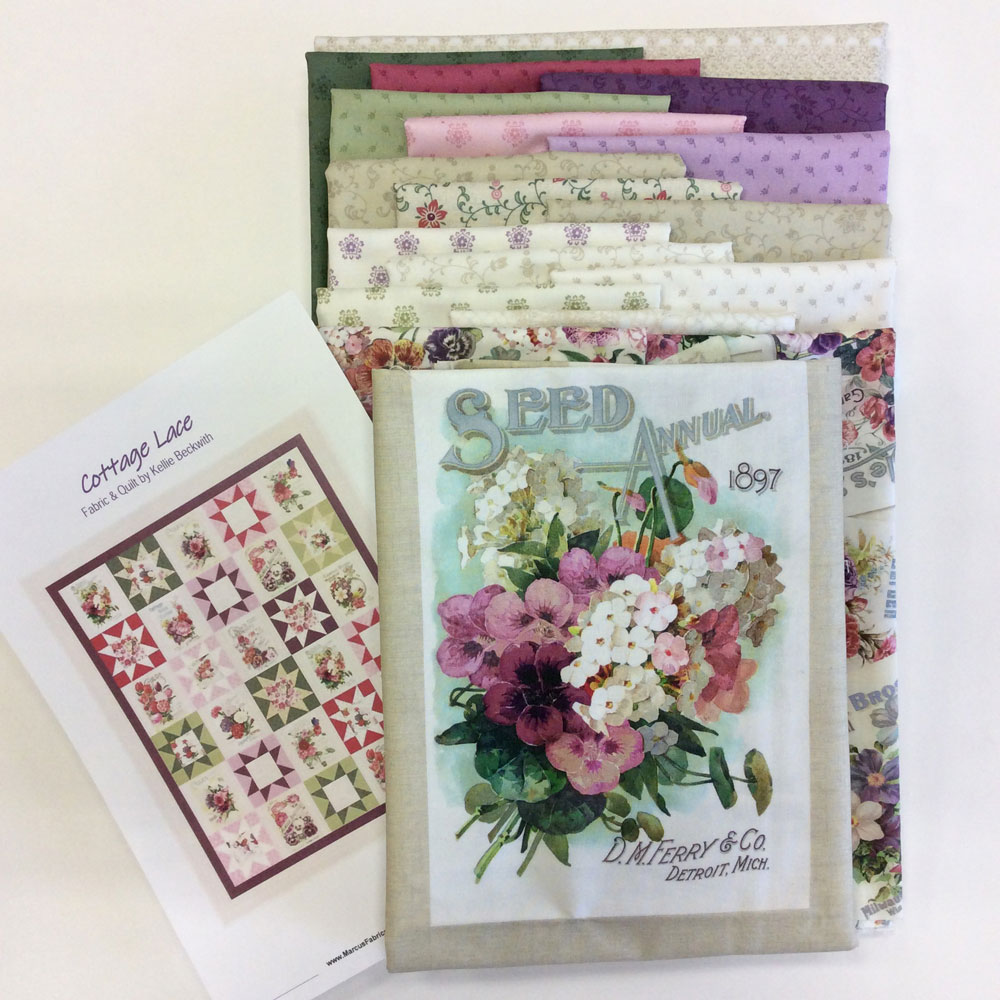 QK - Cottage Lace - Quilt Kit - 54in x 63in