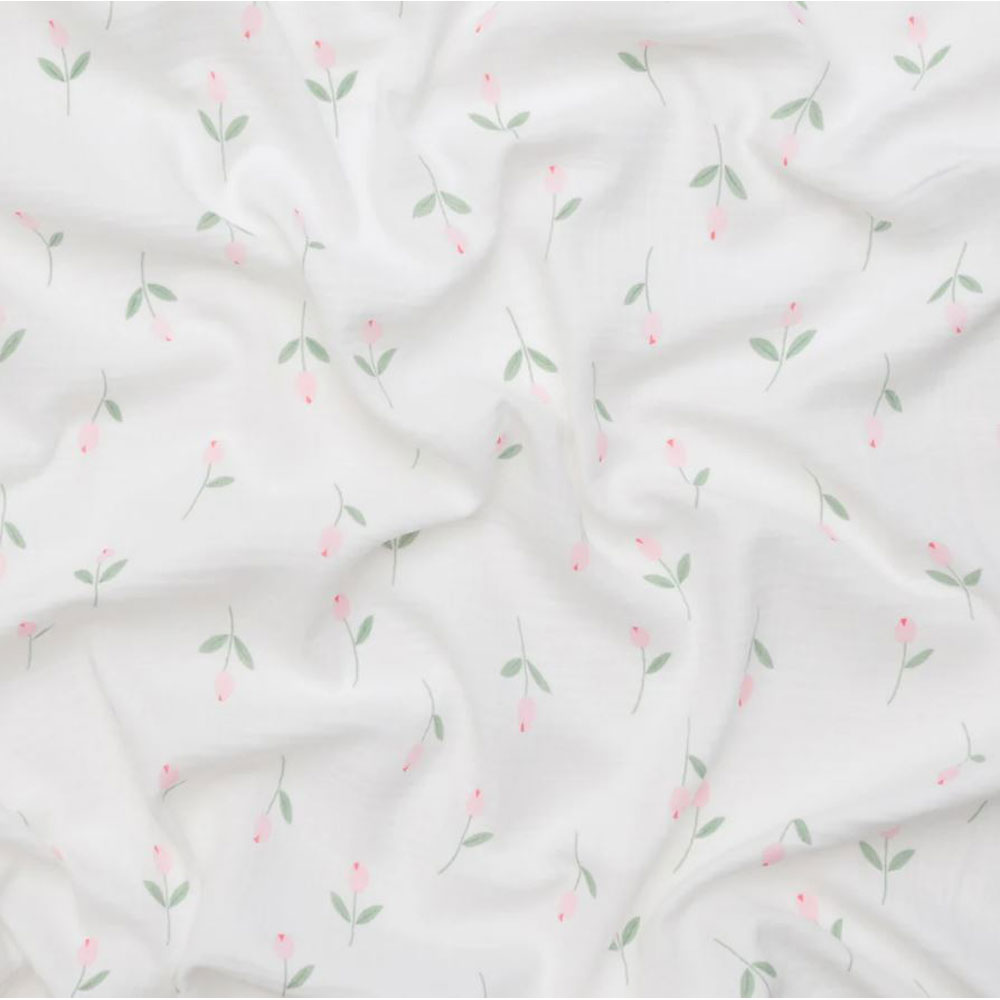 100% Cotton - Cotton Gauze Print - 46135-01 - Tulip - 53 in wide - Telio